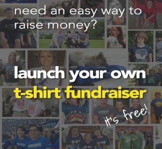 Online T Shirt Fundraising