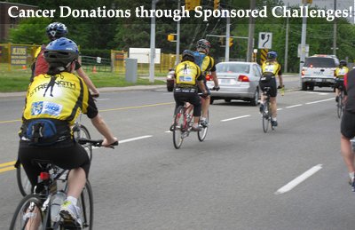 Acquiring Cancer Donations through sponsored challenges liked cycles work really well! (Photo by Commodore Gandalf Cunningham / Flickr)