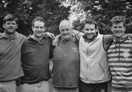My Father with his four sons!