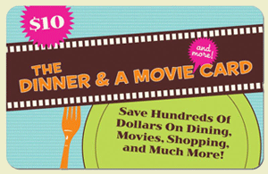 Just like all other discount fundraiser cards, the profitable dinner and movie discount cards are a WIN-WIN-WIN fundraising idea.