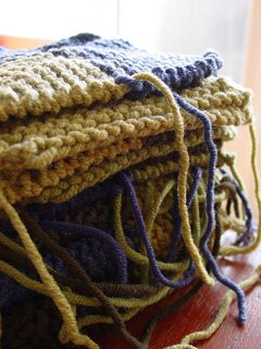Knitting for Charity interview with Sandy McDonald. (Photo by Breibeest / Flickr)