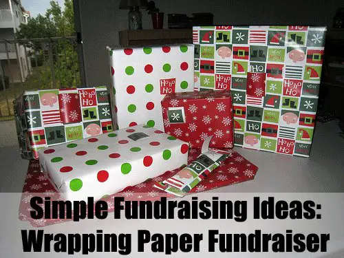 For a really simple fundraising idea try the Wrapping Paper Fundraiser. Simple yet very rewarding! Learn more... (Photo by Katy Warner / Flickr)